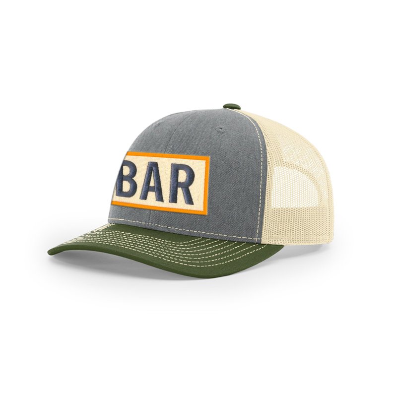 BAR Trucker Hat - Army Olive